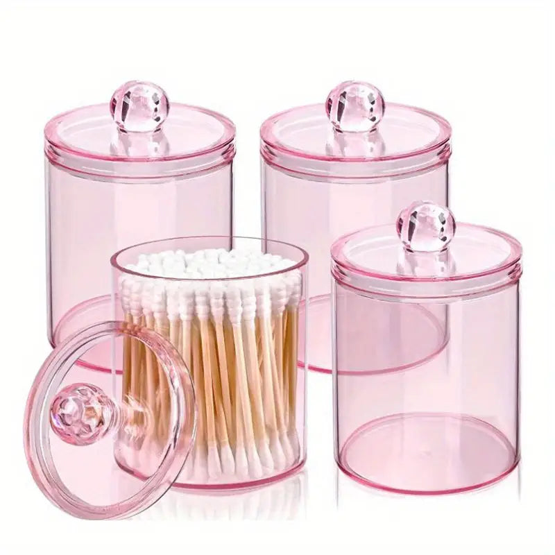 Cotton swab storage box